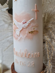 Taufkerze Mädchen "Madeleine"