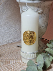 Kerze "Blume des Lebens"