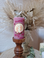 Geburtskerze "Babyfüße"