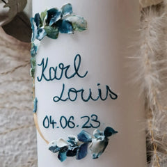 Taufkerze Junge Modell "Karl"