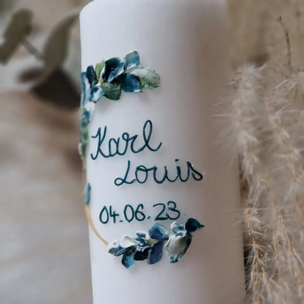 Taufkerze Junge Modell "Karl"